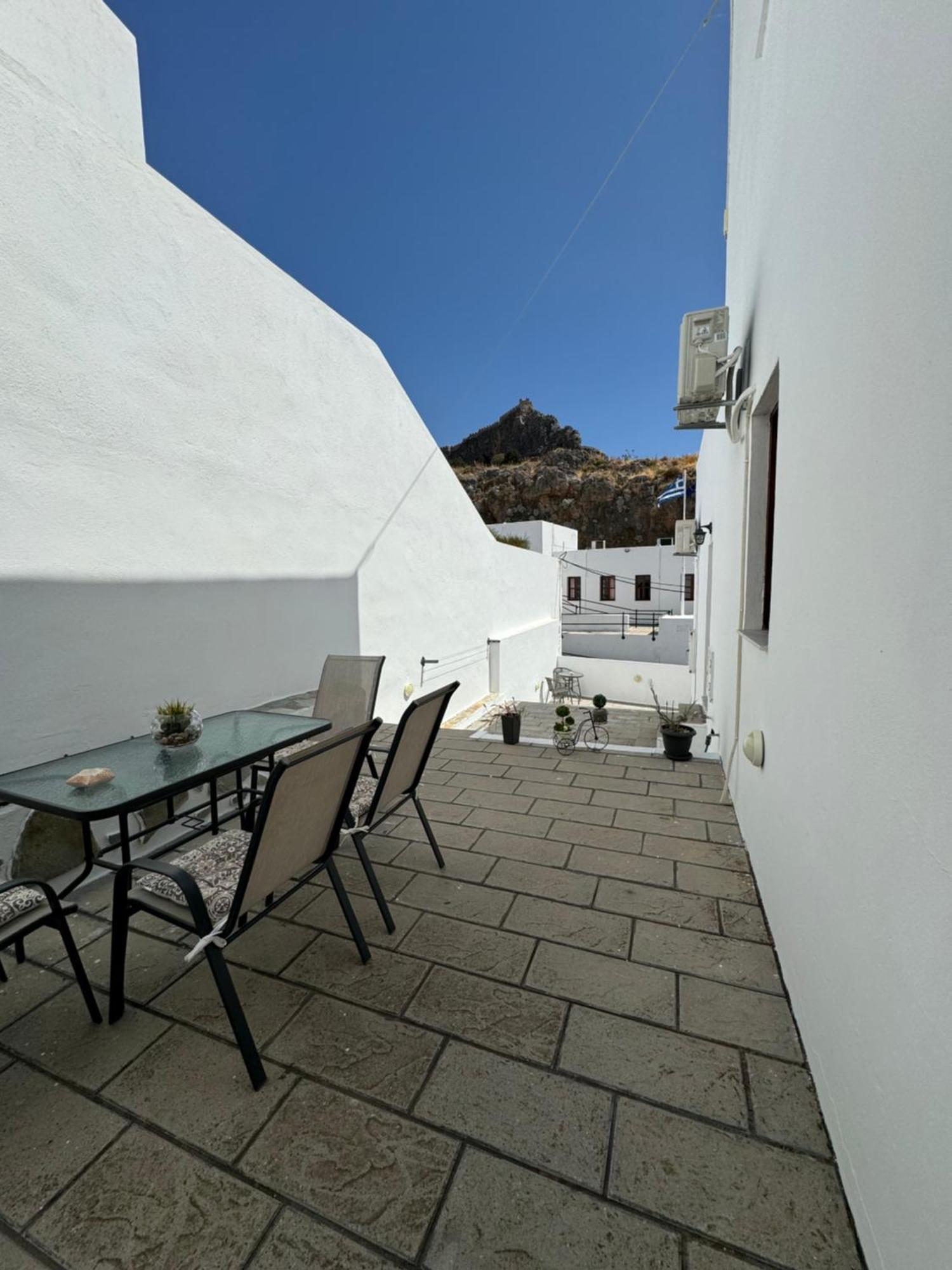 Fedra Apartments Lindos Exterior foto
