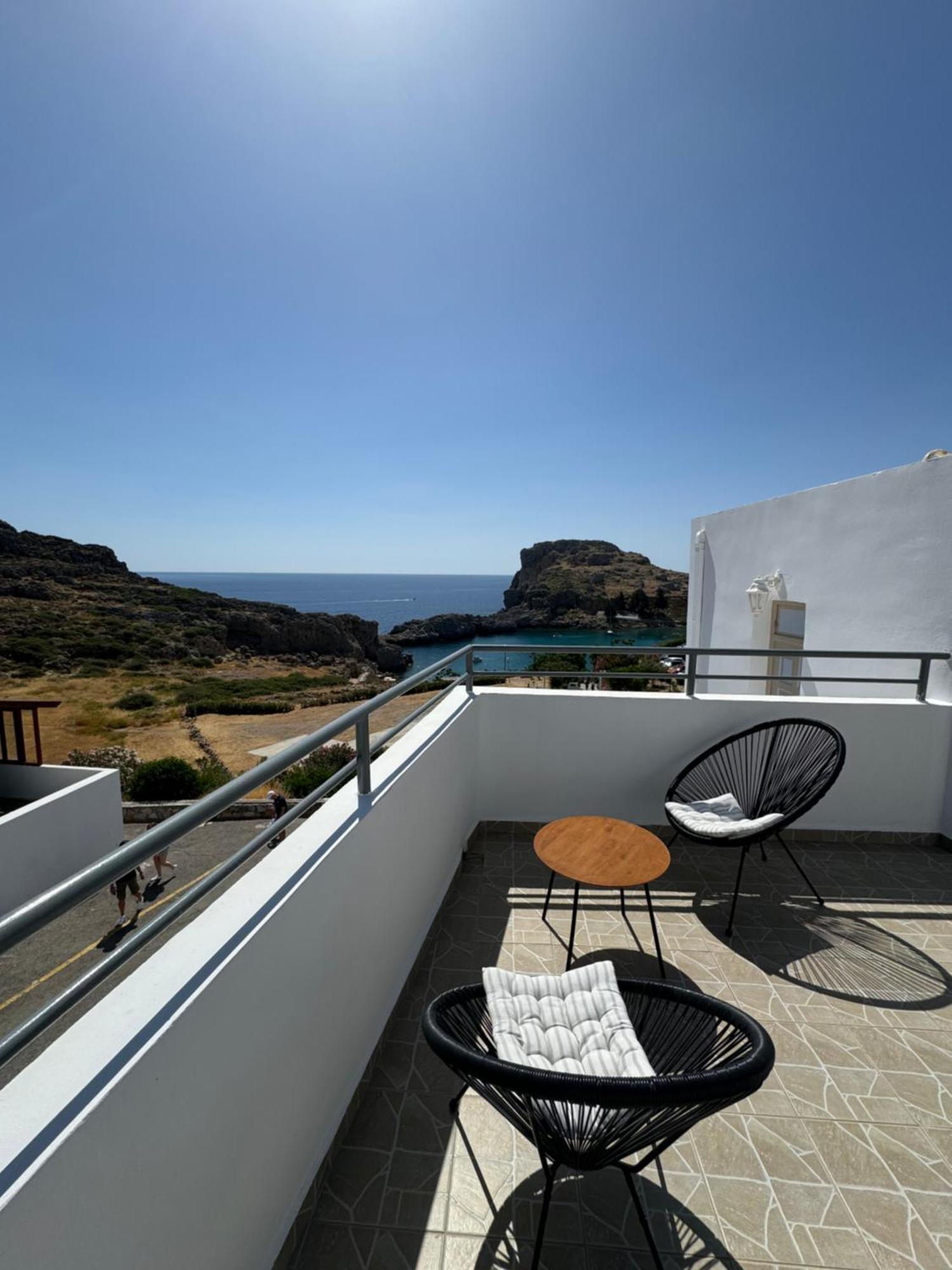 Fedra Apartments Lindos Exterior foto